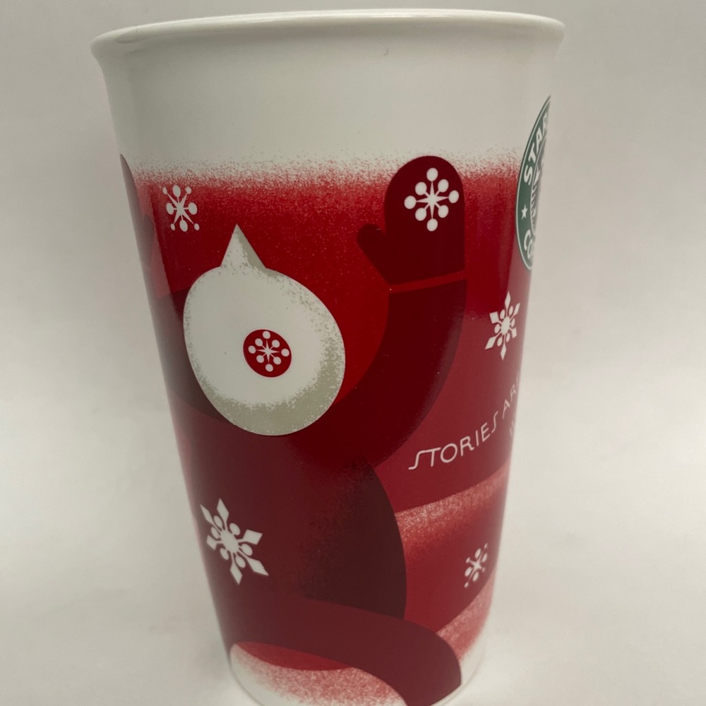 Starbucks 2010 Christmas Nouve Large Mug NWT - Picture 2 of 7